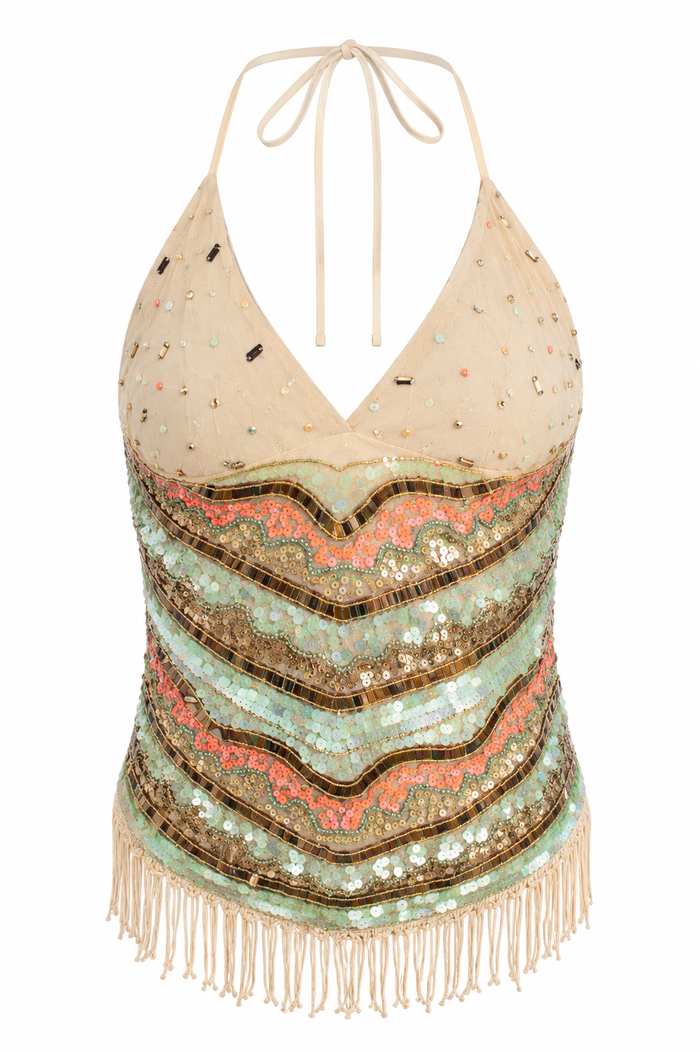 Ibiza Fringe Top